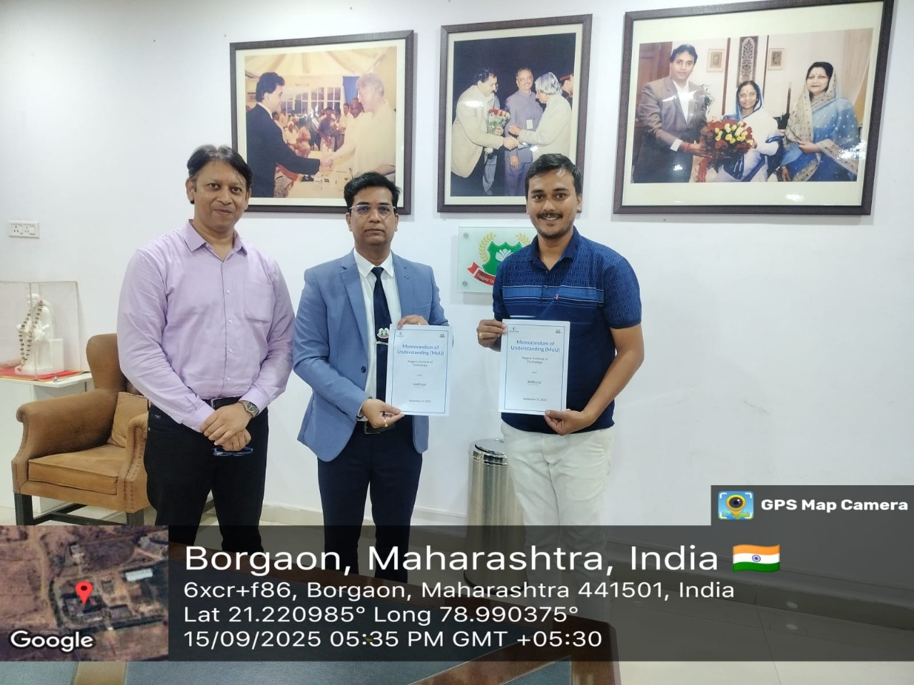 MoU with NIT College of Engineering, Nagpur